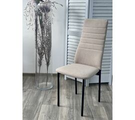 Стул МОНАКО Marseille-13 Латте, велюр / черный каркас M-City | Интернет магазин мебели и декора LifeDekor