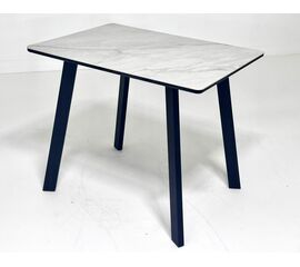 Стол ТИК ТАК 90  ОНИКС, керамика / Черный каркас М-City | Интернет магазин мебели и декора LifeDekor