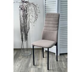 Стул МОНАКО Marseille-16 Капучино, велюр / Черный каркас M-City | Интернет магазин мебели и декора LifeDekor