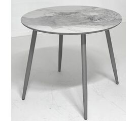 Стол МИЛТОН D89 PANDORA LIGHT, керамика / ЛАТТЕ каркас М-City | Интернет магазин мебели и декора LifeDekor