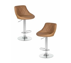 Набор 2 шт Стул барный DOBRIN LOGAN, мокко, Вариант: мокко | Интернет магазин мебели и декора LifeDekor