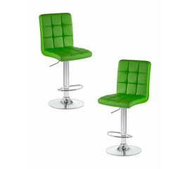 Набор 2 шт Стул барный DOBRIN KRUGER, зелёный, Вариант: зелёный | Интернет магазин мебели и декора LifeDekor