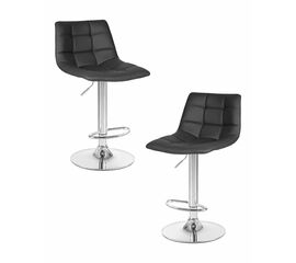 Набор 2 шт Стул барный DOBRIN TAILOR, серый, Вариант: серый | Интернет магазин мебели и декора LifeDekor