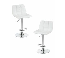 Набор 2 шт Стул барный DOBRIN TAILOR, белый, Вариант: белый | Интернет магазин мебели и декора LifeDekor