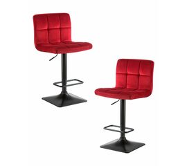 Набор 2 шт Стул барный DOBRIN DOMINIC, бордо велюр (MJ9-43), Вариант: бордо велюр (MJ9-43) | Интернет магазин мебели и декора LifeDekor