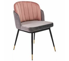 Стул Peki серый, пудровый, Цвет: Пудровый | Интернет магазин мебели и декора LifeDekor