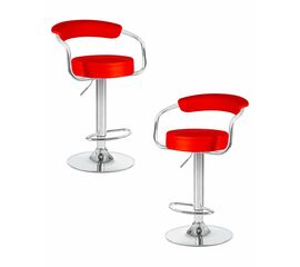 Набор 2 шт Стул барный DOBRIN MARTA, красный, Вариант: красный | Интернет магазин мебели и декора LifeDekor