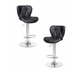 Набор 2 шт Стул барный DOBRIN BARNY, чёрный, Вариант: чёрный | Интернет магазин мебели и декора LifeDekor
