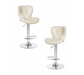 Набор 2 шт Стул барный DOBRIN BARNY, кремовый, Вариант: кремовый | Интернет магазин мебели и декора LifeDekor