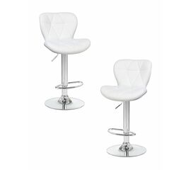 Набор 2 шт Стул барный DOBRIN BARNY, белый, Вариант: белый | Интернет магазин мебели и декора LifeDekor