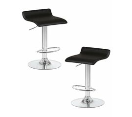 Набор 2 шт Стул барный DOBRIN TOMMY, чёрный, Вариант: чёрный | Интернет магазин мебели и декора LifeDekor