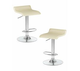 Набор 2 шт Стул барный DOBRIN TOMMY, кремовый, Вариант: кремовый | Интернет магазин мебели и декора LifeDekor