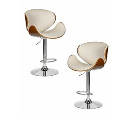 Набор 2 шт Стул барный DOBRIN JACK, цвет кремовый 502-A-4, Вариант: цвет кремовый 502-A-4 | Интернет магазин мебели и декора LifeDekor