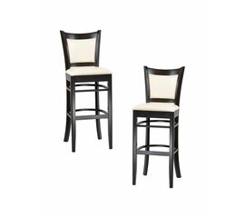 Набор 2 шт Стул барный DOBRIN GARRY BAR, капучино, кремовый, Вариант: капучино, кремовый | Интернет магазин мебели и декора LifeDekor