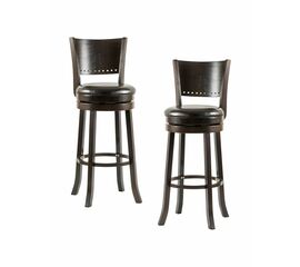 Набор 2 шт Стул барный DOBRIN TONY BAR, капучино, чёрный, Вариант: капучино, чёрный | Интернет магазин мебели и декора LifeDekor