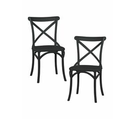 Набор 2 шт Стул обеденный DOBRIN MASON, цвет чёрный (B-03), Вариант: цвет чёрный (B-03) | Интернет магазин мебели и декора LifeDekor