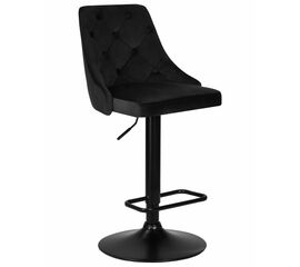 Набор 2 шт Стул барный DOBRIN JOSEPH BLACK, черный велюр (MJ9-101), Вариант: черный велюр (MJ9-101) | Интернет магазин мебели и декора LifeDekor