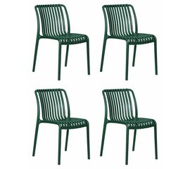 Набор 4 шт Стул обеденный DOBRIN WALTER, темно-зеленый, Вариант: темно-зеленый | Интернет магазин мебели и декора LifeDekor