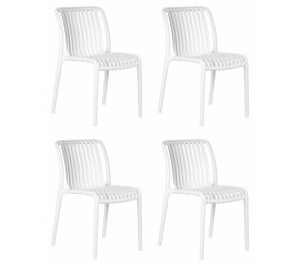 Набор 4 шт Стул обеденный DOBRIN WALTER, белый, Вариант: белый | Интернет магазин мебели и декора LifeDekor