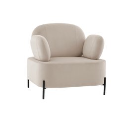 Кресло Кэнди велюр бежевый | Интернет магазин мебели и декора LifeDekor