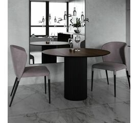 Стол круглый Nolan 140, шпон | Интернет магазин мебели и декора LifeDekor