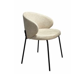 Дизайнерский стул Lucky букле бежевый | Интернет магазин мебели и декора LifeDekor