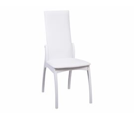 Стул Токио Белый, экокожа коричневый тк.100 | Интернет магазин мебели и декора LifeDekor