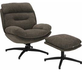 Кресло мягкое Everprof Kiwi Ткань Темно-коричневый | Интернет магазин мебели и декора LifeDekor