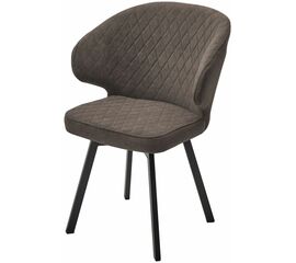 Стул ХИЛТОН 360 град., цвет B29 Шоколадный, велюр / черный каркас М-City | Интернет магазин мебели и декора LifeDekor