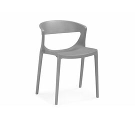 Пластиковый стул Градно жесткий серый | Интернет магазин мебели и декора LifeDekor