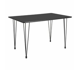 Стол Solution 120x80х75,5см, чёрный | Интернет магазин мебели и декора LifeDekor