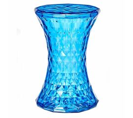 Стул-пуф Stone прозрачный синий | Интернет магазин мебели и декора LifeDekor