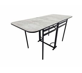 Стол-книжка Искра, Цемент, Черный муар | Интернет магазин мебели и декора LifeDekor