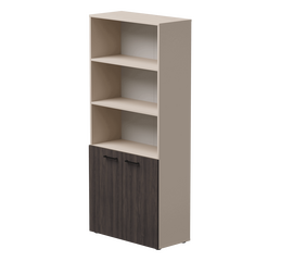 Шкаф полузакрытый Everprof EVO 800х383x1835 Кашемир/Дуб Пасадена | Интернет магазин мебели и декора LifeDekor