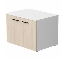 Тумба для оргтехники Everprof EVO 800х604x588 Белый/Дуб Соната | Интернет магазин мебели и декора LifeDekor