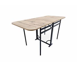 Стол-книжка Искра, Дуб вотан, Черный муар | Интернет магазин мебели и декора LifeDekor