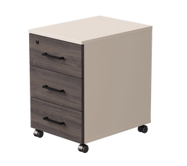 Тумба мобильная Everprof EVO 406х540х608 Кашемир/Кашемир/Дуб Пасадена | Интернет магазин мебели и декора LifeDekor