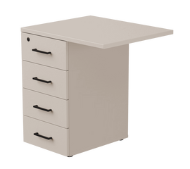 Тумба приставная Everprof EVO с топом 710х600x755 Кашемир | Интернет магазин мебели и декора LifeDekor