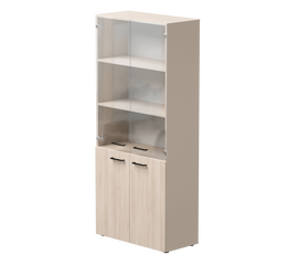 Шкаф комбинированный Everprof EVO 800х383x1835 Кашемир/Дуб Соната | Интернет магазин мебели и декора LifeDekor