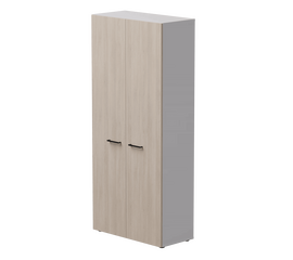 Шкаф с высокими дверьми Everprof EVO 800х383x1835 Белый/Дуб Соната | Интернет магазин мебели и декора LifeDekor