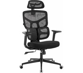 Эргономичное кресло Everprof Omega Black Сетка Черный | Интернет магазин мебели и декора LifeDekor