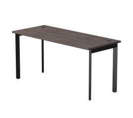 Стол прямой Everprof EVO на металлокаркасе 1580х670х755 мм опоры 45гр Дуб Пасадена/Черный | Интернет магазин мебели и декора LifeDekor