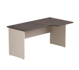 Стол эргономичный правый Everprof EVO опоры ЛДСП 1580х670(870)x755 мм Дуб Пасадена/Кашемир | Интернет магазин мебели и декора LifeDekor