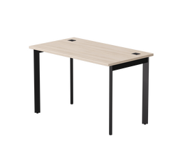 Стол прямой Everprof EVO на металлокаркасе 1180х670х755 мм опоры 45гр Дуб Соната/Черный | Интернет магазин мебели и декора LifeDekor