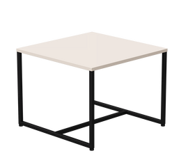 Стол журнальный Everprof EVO 604х604х460 Кашемир/Черный | Интернет магазин мебели и декора LifeDekor