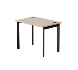 Стол прямой Everprof EVO на металлокаркасе 980х670х755 мм опоры 45гр Дуб Соната/Черный | Интернет магазин мебели и декора LifeDekor