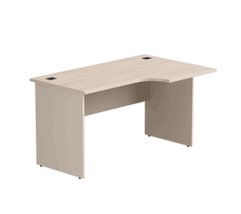 Стол эргономичный правый Everprof EVO опоры ЛДСП 1380х670(870)x755 мм Дуб Соната/Кашемир | Интернет магазин мебели и декора LifeDekor