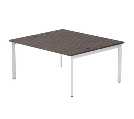 Бенч-система на 2 места Everprof EVO на металлокаркасе 1580х670(1370)x755 опоры 45гр Дуб Пасадена/Белый | Интернет магазин мебели и декора LifeDekor