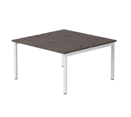 Бенч-система на 2 места Everprof EVO на металлокаркасе 1380х670(1370)x755 Дуб Пасадена/Белый | Интернет магазин мебели и декора LifeDekor