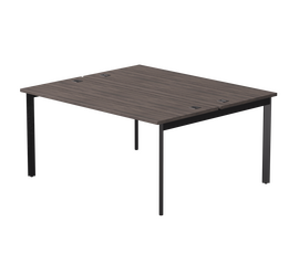 Бенч-система на 2 места Everprof EVO на металлокаркасе 1580х670(1370)x755 опоры 45гр Дуб Пасадена/Черный | Интернет магазин мебели и декора LifeDekor